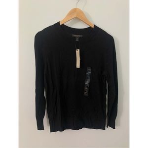 NWT Banana Republic Black Crewneck Sweater